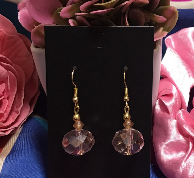 Pink Dangling Earrings- PDE53