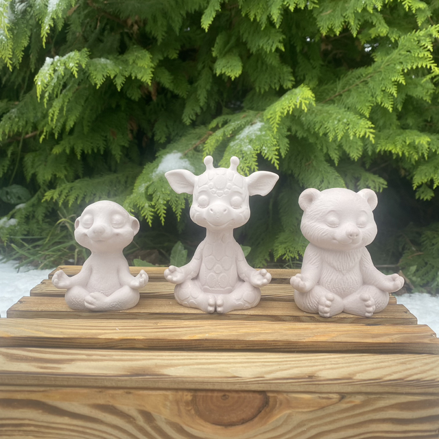 Meditiertierchen - Erdmännchen, Bärchen oder Giraffe