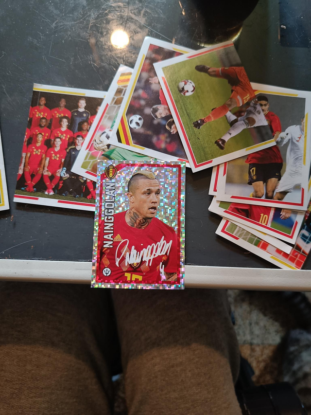 12 autocollants Belgian red devils (*)