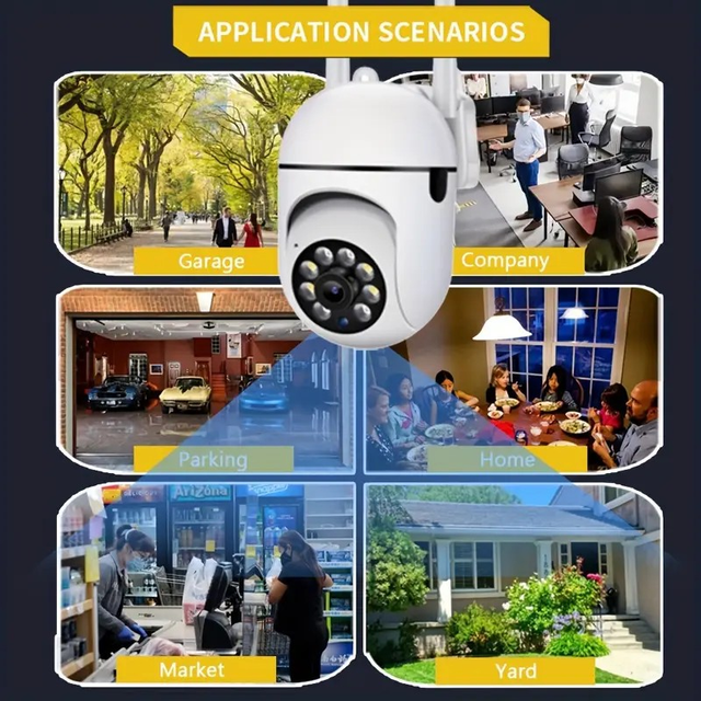  Indoor/ Outdoor Video Camera 1080P