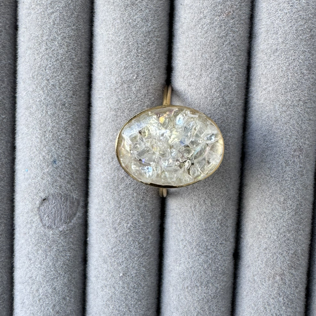 Angel Stardust Gold ring