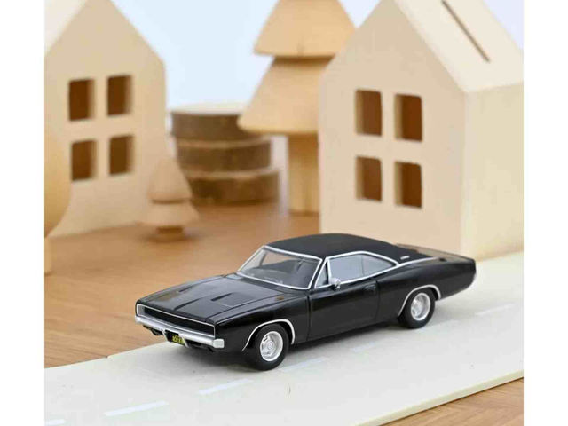 Dodge Charger 1968 Noir Norev 950004 1/43