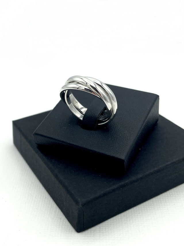 Bague trois anneaux 