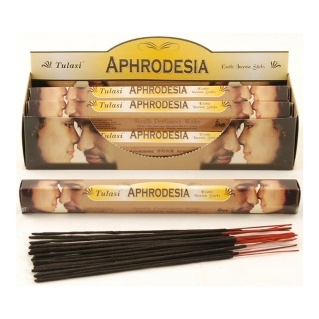 Caja GRANDE  6 uni. Incienso Tulasi Aphrodesia