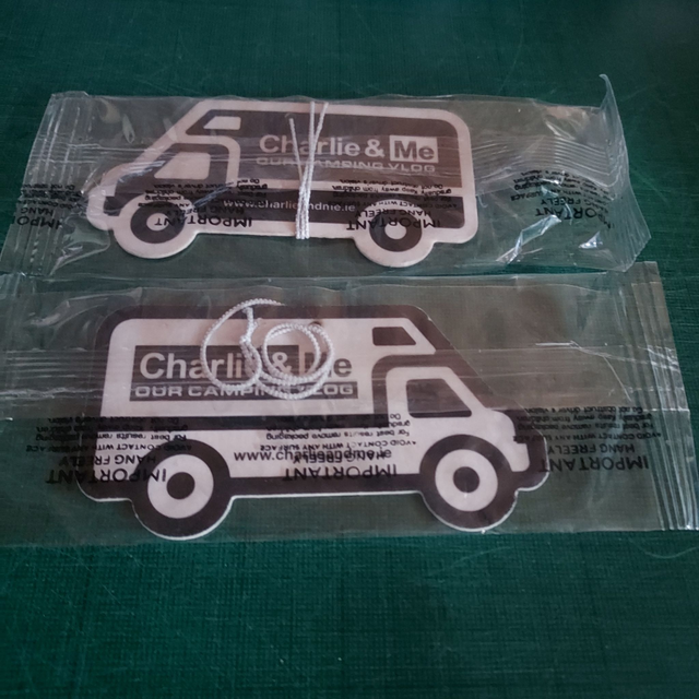 Charlie &amp; Me air fresheners (Black Ice scent) (1 FREE with every order while stocks last)