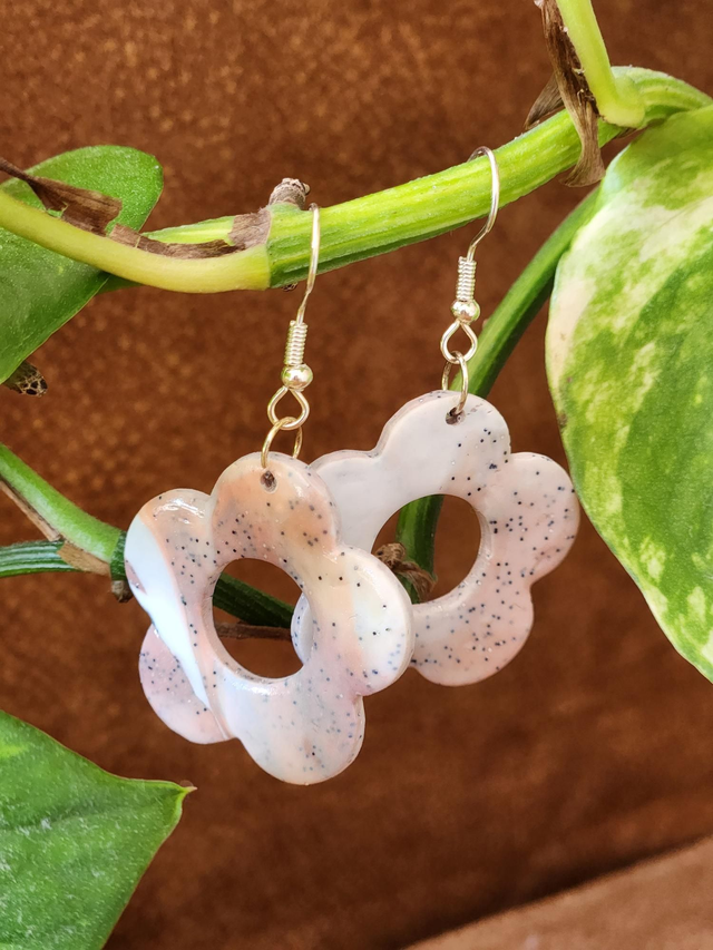 Boucles d&#039;oreilles fleurs