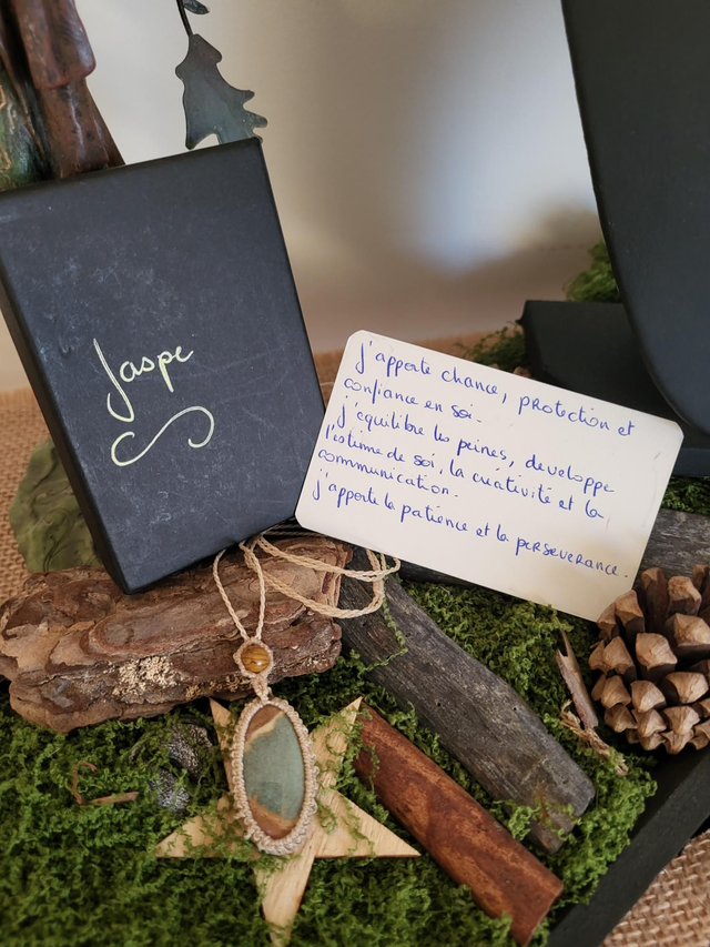 Pierre de l'âme : Jaspe 