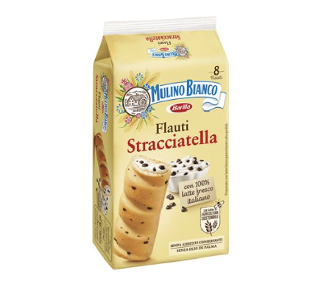 Mulino Bianco - Flauti Stracciatella 280g