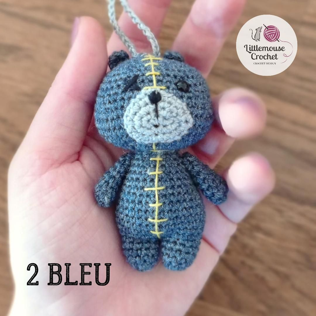 Nounours grunge suspension