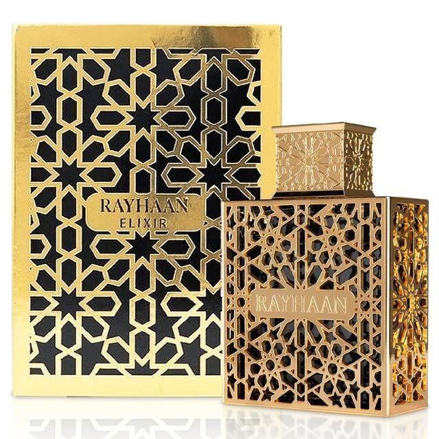 Rayhaan Elixir For Men Eau De Parfum Spray 3.4 Oz