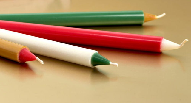 Xmas Kerzen Caps (Set à 4 Stk.)