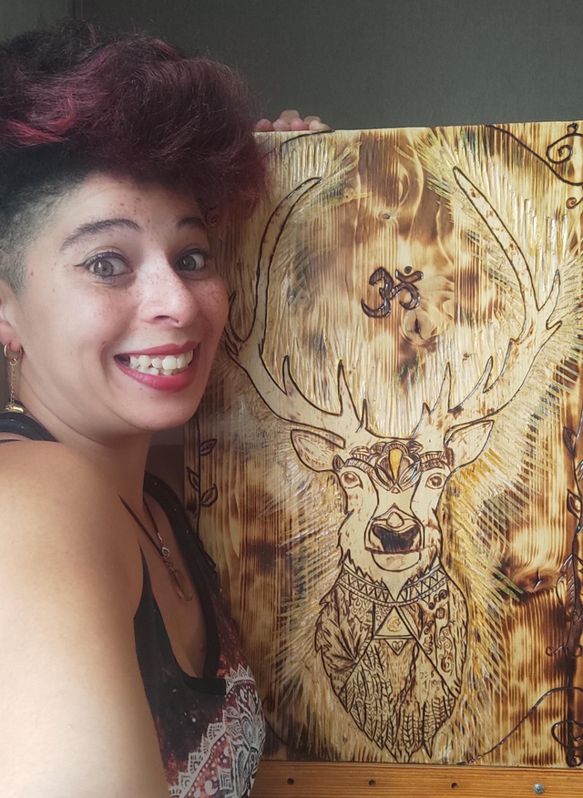 Cerf Brocéliande par vision et messages guidés