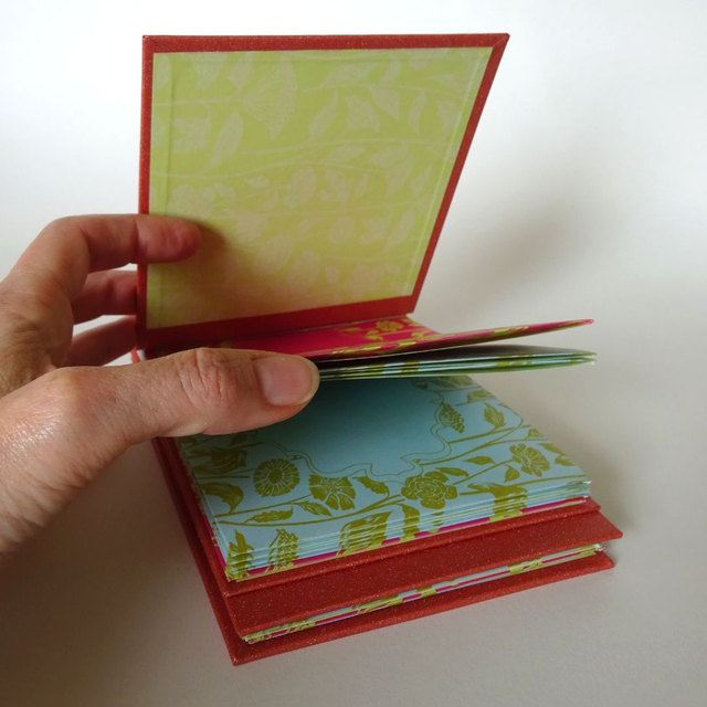 Envelope book, hardcover - ca. A6