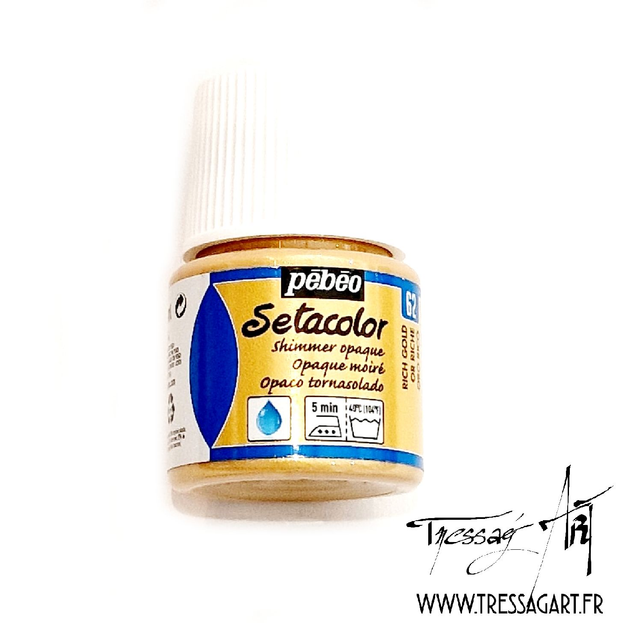 PEBEO - PEINTURE TEXTILE SETACOLOR OPAQUE OR RICHE 45mL - PB009062