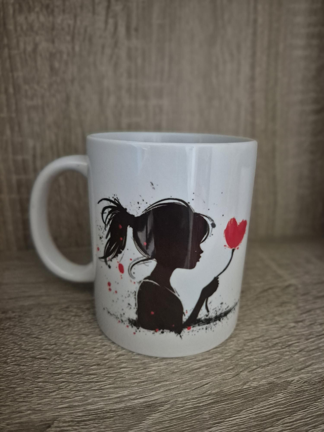Mug &quot;fille love&quot;