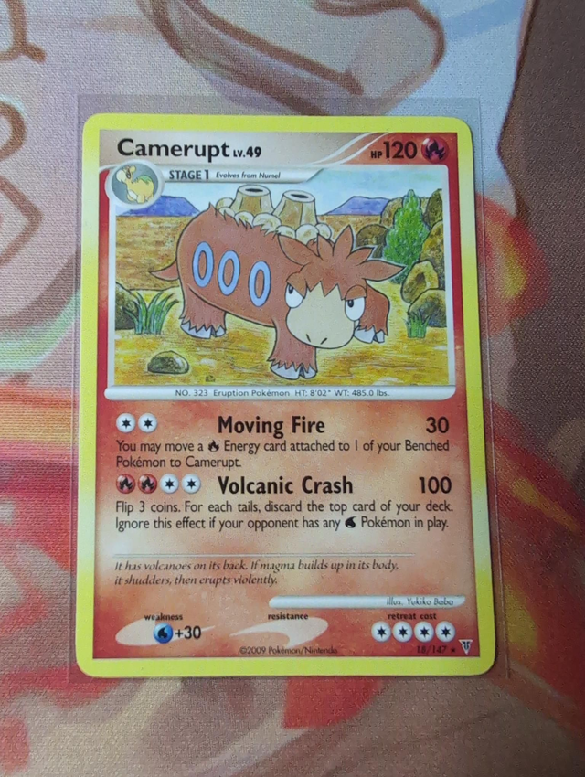 Camerupt Rare Supreme Victors 18/147