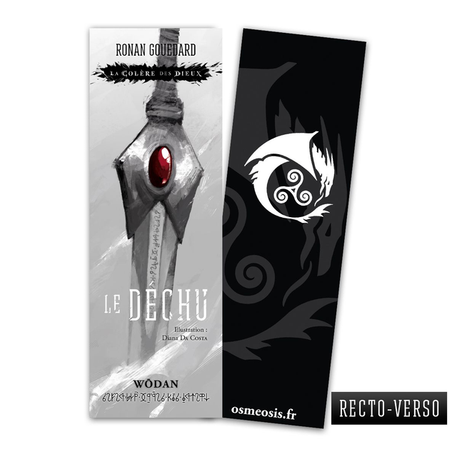 Marque-page &quot;Le Déchu t.2&quot;