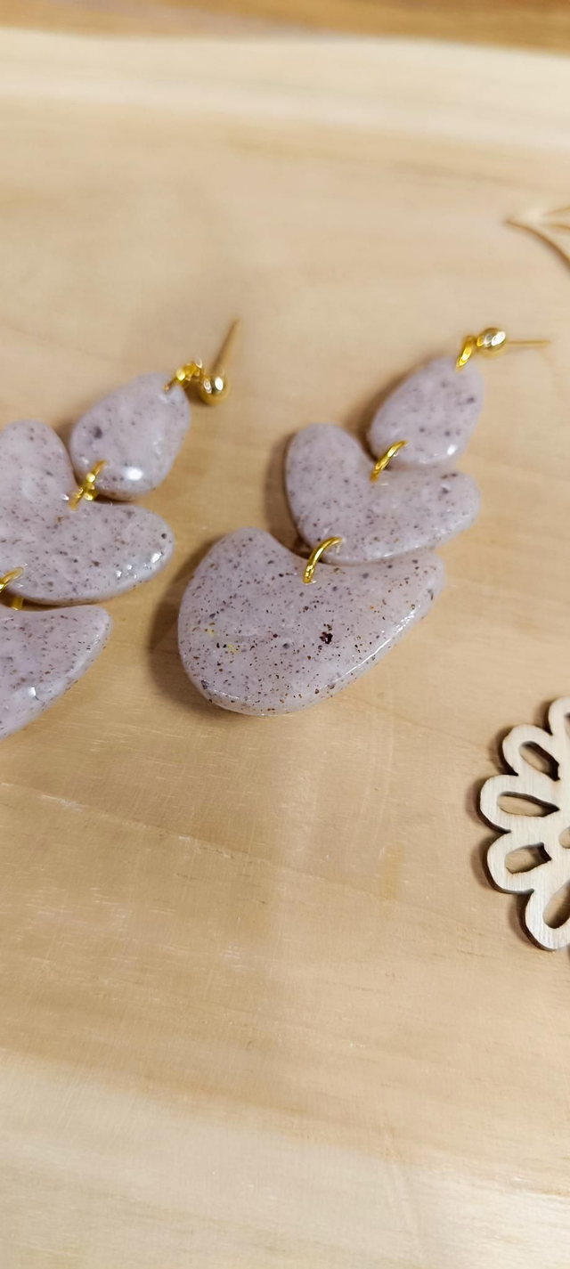 Boucles d'oreilles - Galets