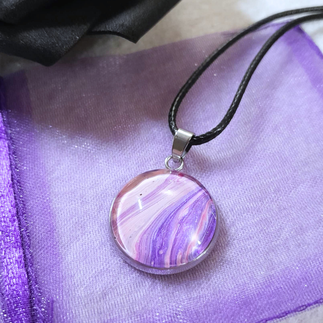 PRELUDE ROSE - Collier - Cordon noir