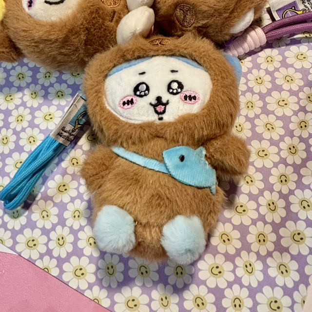 Chiikawa inspired plush pendant keychain 3 to choose