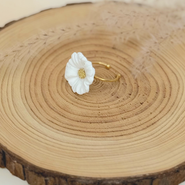 Bague fleur 