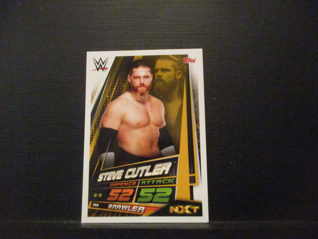 Steve Cutler - NXT Slam Attax Universe Original Trading Card #133