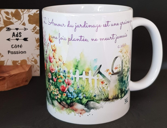 Mug - l'amour du jardinage (2r)