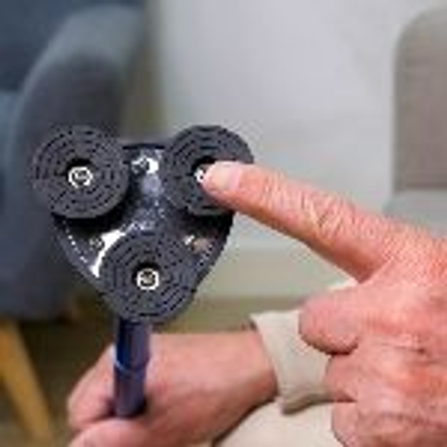 Canne de marche Stabilicane – pliable et embout pivotant (remboursable Sécurité Sociale)