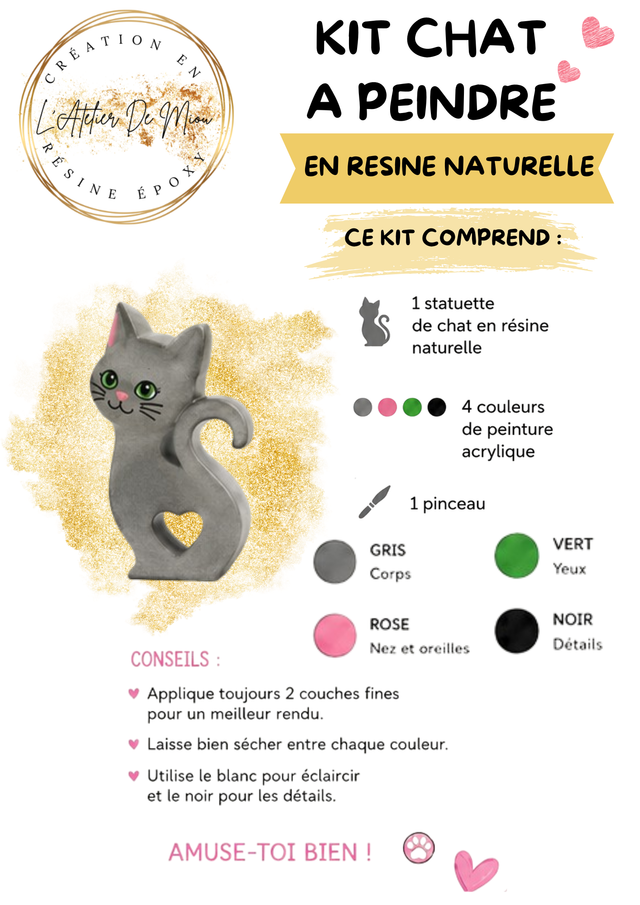 Kit de Peinture Chat