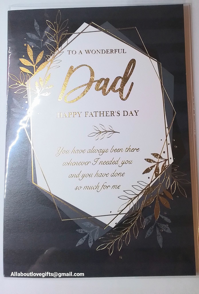 Dad Wonderful Fathers Day Card 