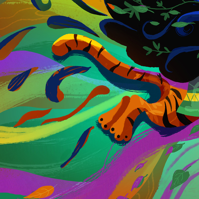 Print Déesse de la Jungle