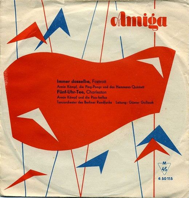 Armin Kämpf ‎– Immer Dasselbe / Fünf-Uhr-Tee Vinyl 7''