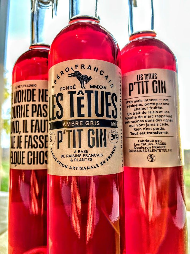 P'TIT GIN - LES TETUES - 50 cl