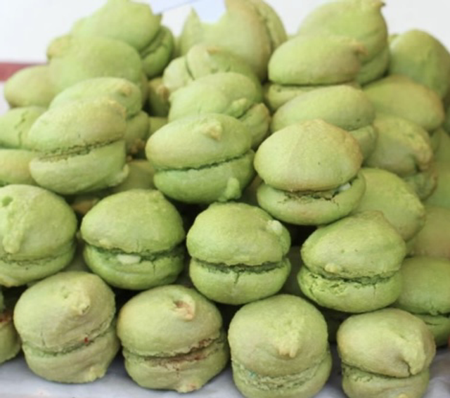 Macaron pistache 