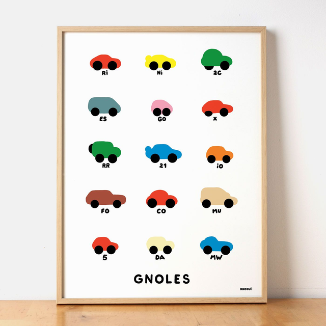 Gnoles - Affiche 30x40 cm