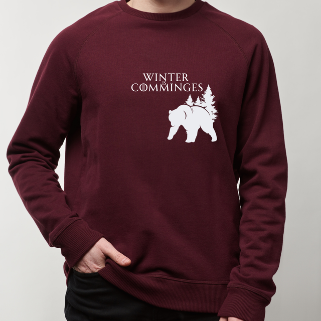 Sweat classique Winter is Comminges Ours