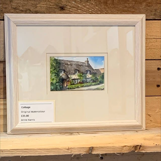 Cottage Original Watercolour 