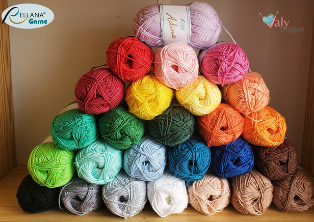 Pelote 100% coton "Adina"