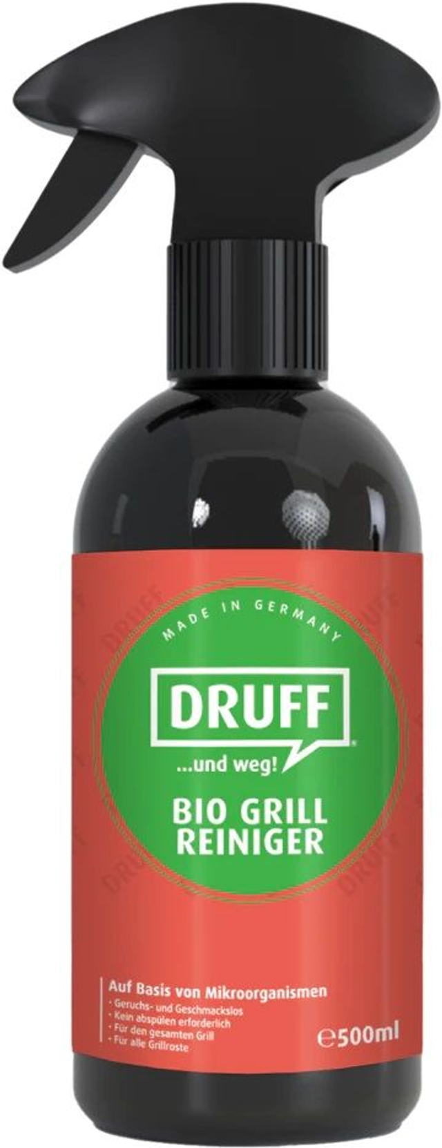 Druff Bio Grillreiniger, inkl. Sprühkopf