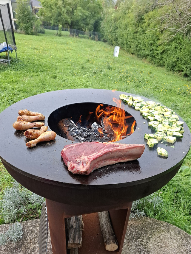 brasero bonfeux bonbiza acier corten