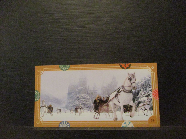 Harry Potter Original Trading Card #34
