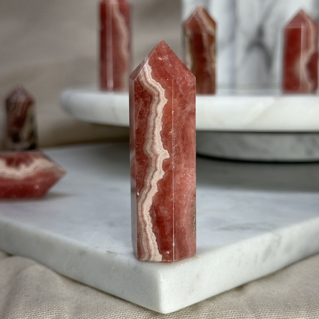 Rhodochrosite Tower (High Quality) #8