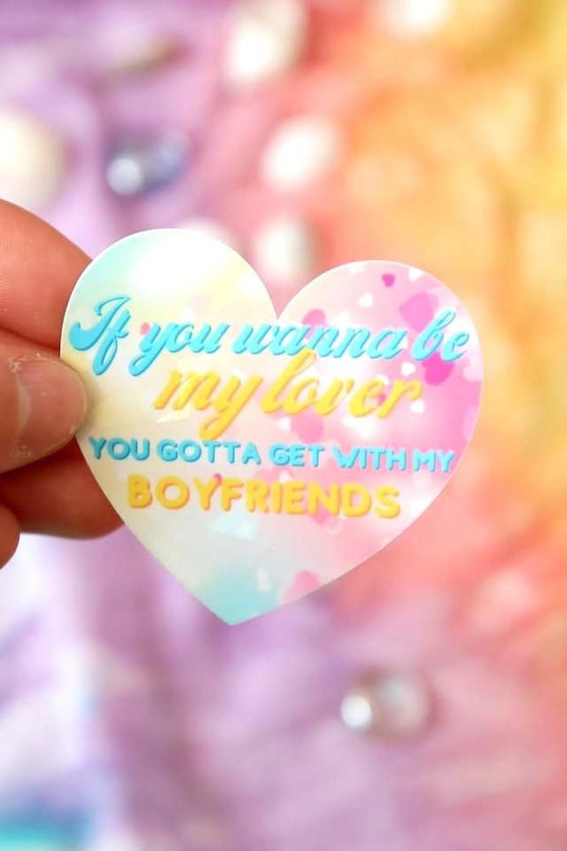 Sticker If You Wanna Be My Lover