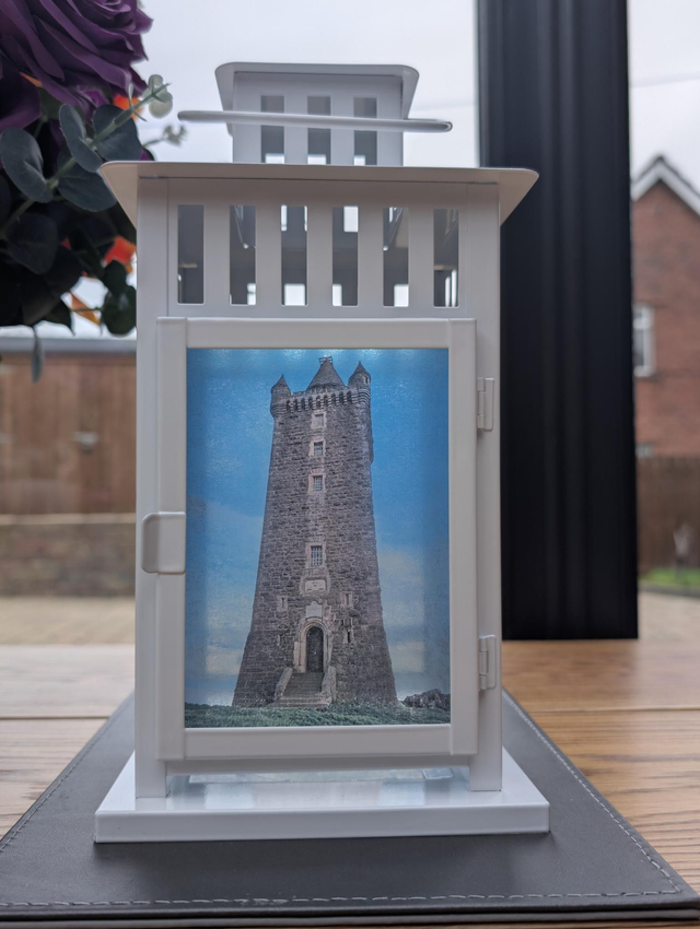 Scrabo Tower Lantern in Colour