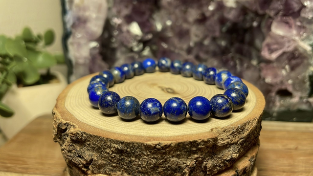 Bracelet LAPIS-LAZULI 8 mm