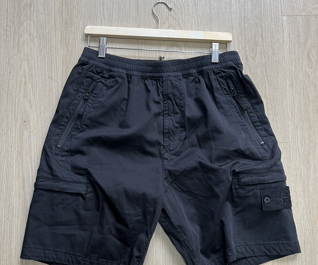 Stone Island Short Black Project SIZE 32