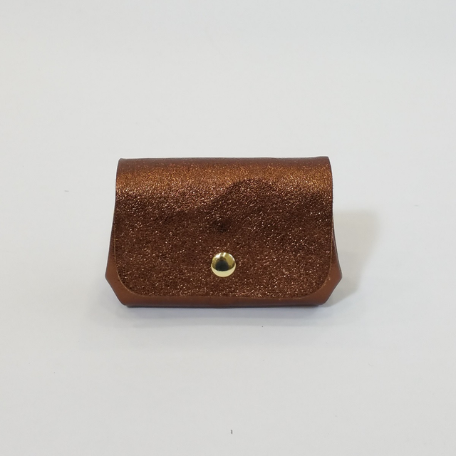 Porte monnaie en cuir