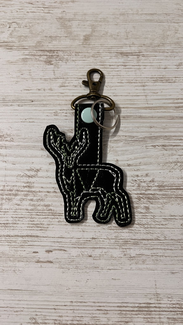 Porte-clés origami "cerf"