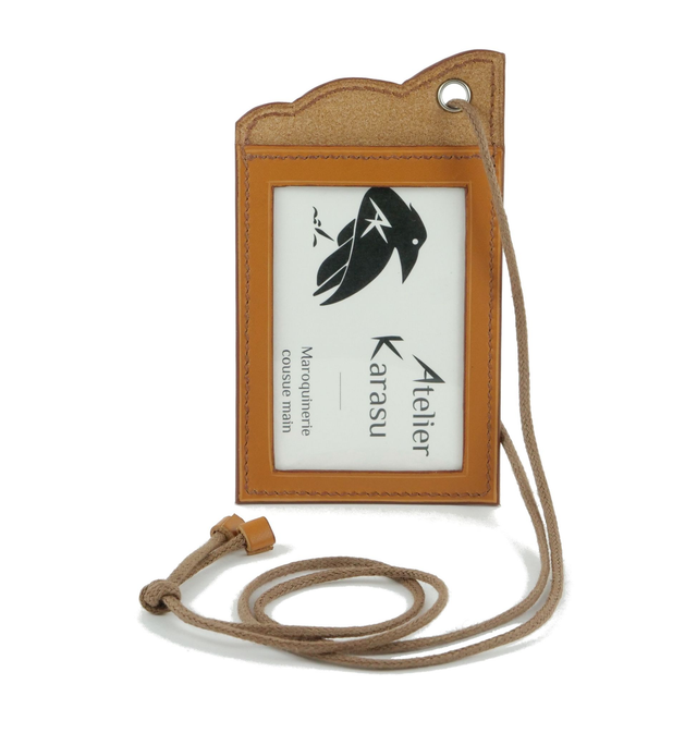 Porte-Badges MIRU Marron Camel