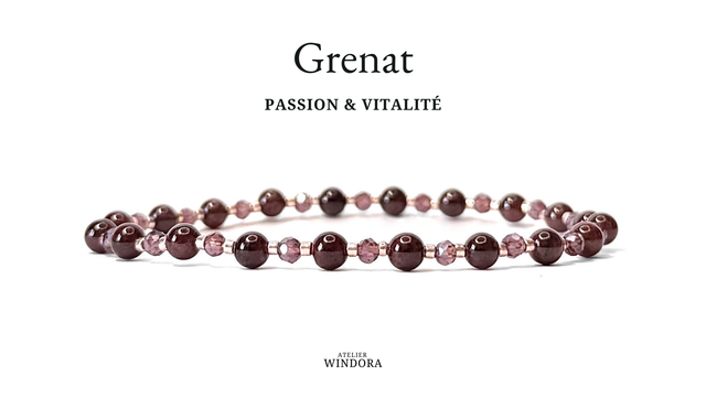 Bracelet | Grenat - Royal (A)